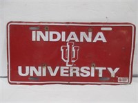 Old  IU License Plate