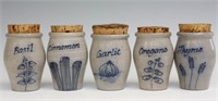 Rockdale Pottery Spice Jars