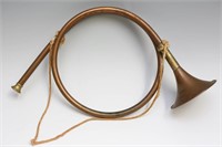 Copper and Brass Hunting Horn