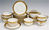 Limoges Cups and Saucers