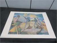 UNFRAMED SALVADOR DALI ARTISTPROOF ABSTRACT PRINT