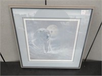 LTD ED POLAR BEAR PRINT SIGNED JOHN VAN ZYLE