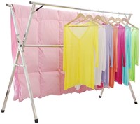 GENE Stainless Steel Clothes Laundry Drying Rack
