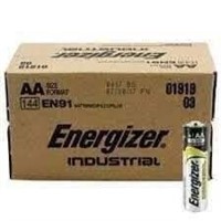 Energizer AA Industrial Alkaline 144 Batteries
