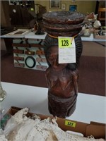 WOOD CARVING - AFRICAN WOMAN?
