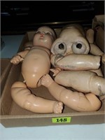 VTG. BABY DOLL PARTS- ALL SHOW DAMAGE