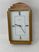 BULOVA ART DECO WALL CLOCK