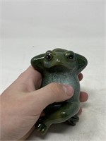 FROG CHILLIN POTTERY PIECE