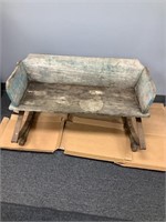 Antique Wagon Bench  NOT SHIPPABLE