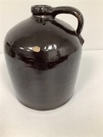 Stone Jug   Approx 12" Tall   Small Hole and Chip