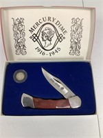 Mercury Dime Collector's Knife