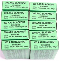 Ammo  200 Rounds of 300 AAC Blackout