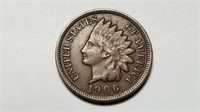 1906 Indian Head Cent Penny