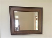 Wood Framed Beleved Mirror