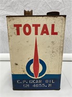Total gear oil 1 gallon tin