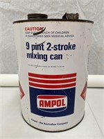 Ampol 9 pint 2 stroke mixing can