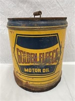 Golden Fleece Hex 5 gallon oil drum