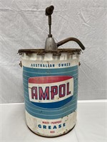 Ampol 45 lb multi purpose grease drum