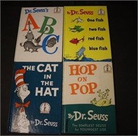 4 Dr. Seuss Books