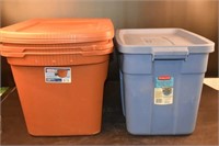 Lot of Four Totes w/ Lids