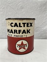 Caltex Marfak 5lb grease tin