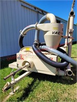 DK 6in PTO Grain Vac w/ Extension Pipes- shedded