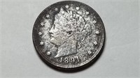 1891 Liberty V Nickel
