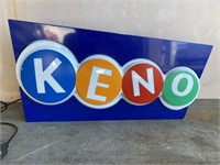 Original KENO light box working
