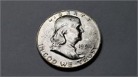 1954 D Franklin Half Dollar Uncirculated