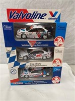 3 classic Carlectable Valvoline& KMart Commodores