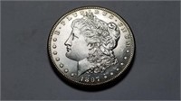 1897 S Morgan Silver Dollar Uncirculated