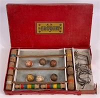 Table croquet game, made in Germany, (all pieces