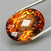 Natural Imperial Champagne Topaz 24.88 Cts