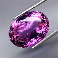 Natural Purple Amethyst 21.50 Cts - Umtreated