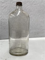 Genuine Laurel kerosene embossed quart bottle