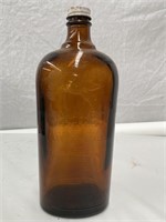 Genuine Laurel kerosene embossed quart bottle