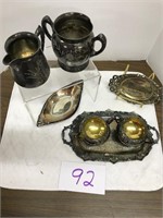 Silverplate pieces