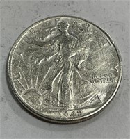 1942 Walking Liberty Half Dollar