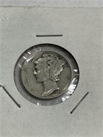 1944 Mercury Dime