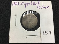1821 Capped Bust Dime G-Y