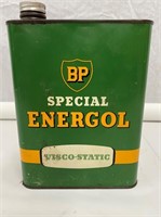 BP  Energol  oil tin