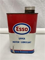 Esso upper cylinder oil tin