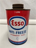 Esso anti freeze 1 litre tin