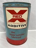 Redex  upper cylinder lubricant 10 gallon oil drum