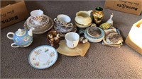 Box lot of Chinaware