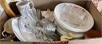 Assorted Kitchenware, Banana Hook, Serving Dishes