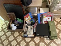 Briefcase and various Office Supplies