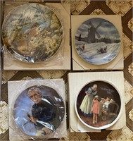 4 Assorted Collector's Plates