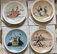4 Rockwell on Tour Collector's Plates