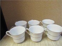 6 China Coffee  Mugs